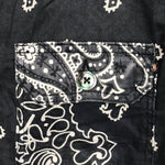 [M] DS! Kapital Kountry Bandana Patchwork Pt 1st Shirt Jacket Black