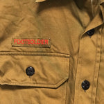 [M] A Bathing Ape Bape Vintage Scout S/S Shirt Brown