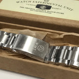 NEW! WMT Royal Marine Riveted Stainless Steel Bracelet
