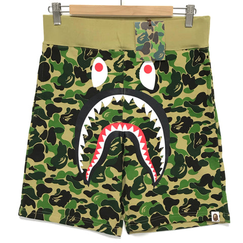[S~XL] DS! A Bathing Ape Bape ABC Camo Shark Sweat Shorts