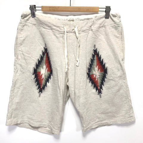 [M] Kapital Aztec Pattern Sweat Shorts
