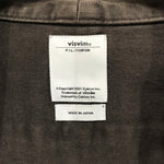 [M] Visvim SS15 Sendai Exclusive Lhamo Shirt Herringbone Cotton/Linen Brown