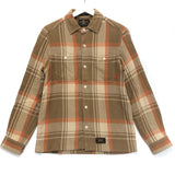 [S] WTaps Union Flannel L/S Shirt Beige S