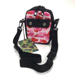 DS! A Bathing Ape Bape ABC Camo Camera / Shoulder Bag Pink