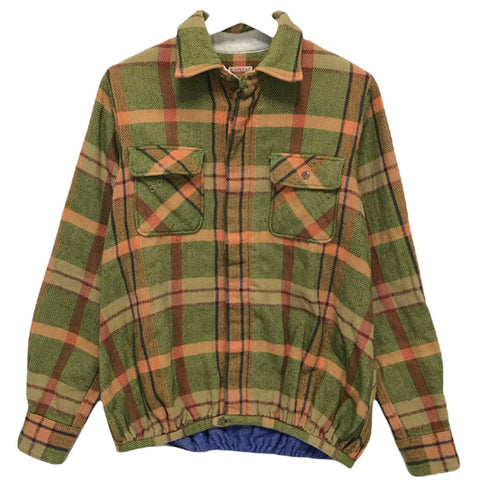 [S] Kapital Flannel L/S Shirt Green/Beige