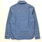 [M] WTaps Cell L/S Chambray Shirt Blue