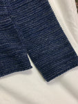 [L] Kapital Cotton Linen Knit Cardigan Sweater Indigo