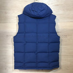 [M] Neighborhood Icewall Hooded Down Vest Blue
